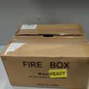 XPEDITION Small Fireproof & Waterproof Safe – Portable Home Document Box, Key Lock, Ergonomic Handle, 1-Hour Fire Protection at 1700°F, 72-Hour Waterproof, Compact Size