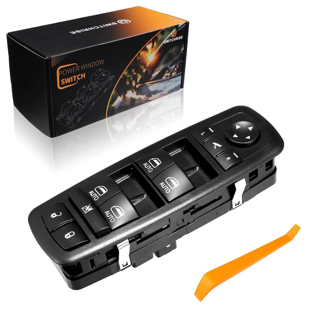 1 AUTO Power Window Switch for Chrysler Pacifica 17 Window Control Switch for Chrysler Pacifica 18-19 with Tool 68234094AD Front Left Driver Side 1Set