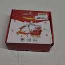 3Pcs Christmas Window Lights Decorations with Timer, Battery Powered Christmas Window Hanging Multicolor String Lighted Tree Bell Star Shaped LED Sucker for Xmas Window Fireplace Indoor Decor