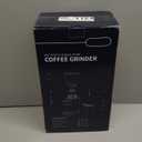 SHARDOR Professional Conical Burr Coffee Grinder, Coffee Bean Grinder with 48 Grind Settings for Espresso, Drip & French Press, Upgraded Anti-Static Technology, Precision Timer, Black