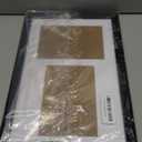 5x7 Double Picture Frame Collage 2 Openings Wooden, Multi Photo Collage Frame 9x14 Gallery Wall Decor, Black Frame with White Mat, Wood