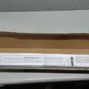 LazBlinds No Tools No Drill 1" Vinyl Mini Blinds, Cordless Blinds for Windows, Light Filtering Horizontal Window Blinds & Shades, 31" W x 72" H, White