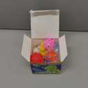 Bath Toys, 8 Pcs Light Up Floating Rubber Animal Toys Set, Flashing Color Changing Light in Water, Baby Infants Kids Toddler Child Preschool Bathtub Bathroom Shower Games Swimming Pool Party