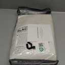 100% Blackout Shield Linen Blackout Curtains for Bedroom 108 Inches Long, Back Tab/Rod Pocket Living Room Drapes, Thermal Insulated Blackout Curtains 2 Panels Set, 50" W x 108" L,Cream