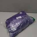 Spandex Purple Chair Sashes 50 Pack, Chair Bands with Buckle Slider for Wedding Party Folding Chairs Decor