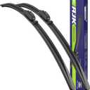 AJK Front Windshield Wiper for Hyundai Elantra 2021 2022 2023 2024 2025, Original Equipment Window Wipers Blades, Conventional, Vehicle Specific Fit, Pack of 2