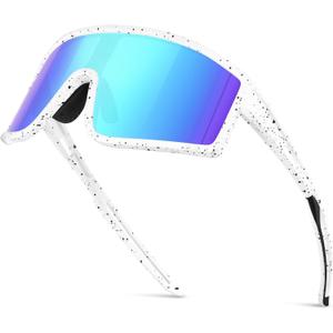 Sports Baseball Cycling Sunglasses for Men: Polarized Sunglasses for Women Youth UV400 Protection Running