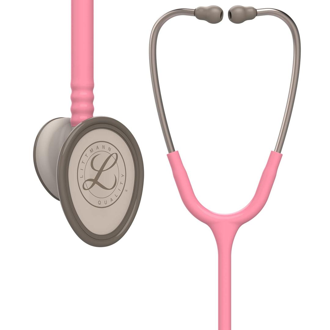 3M Littmann Lightweight II S.E. Stethoscope, 2456, 28" Pearl Pink Tube