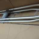 McKesson Aluminum Adjustable Underarm Crutches for Tall Adults 5'5" - 6'6" 