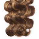 Body Wave Human Hair Bundles 22 24 26 Inch Brazilian Chocolate Honey Blonde Highlight P4/27 Body Wave Bundles Human Hair 300g 12A Unprocessed 100% Soft Sewn In Quick Weave for Black Women