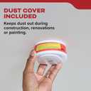 Kidde Smoke Detector, AA Battery Operated, Compact Size, LED Status Light, 85 dB Alarm, 4-inches, 10SDR