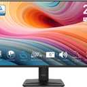 msi PRO MP275 E2 27-inch IPS 1920 x 1080 (FHD) Gaming Office Monitor, 120Hz, Free-Synch, HDMI, DisplayPort, VGA Port, VESA Mountable, Tilt, Speaker, 4-Side Slim Bezel 1ms, Black