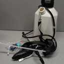 Battery Powered Garden Sprayer, 1 Gallon Electric Sprayer in Lawn with USB Rechargeable Handle, Retractable Wand, 3 Mist Nozzles, Yard Water Pump Sprayers with Adjustable Shoulder Strap for Gardening