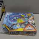 Monster Jam, Megalodon Loop of Doom Stunt Playset with Exclusive 1:64 Scale Die-Cast Monster Truck for Kids Toys for Boys Ages 3 4 5 6 and Up