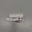 16 Pcs Premium Rubber Door Stop Stud Replacement Tips  Doorstopper Bumpers, Springe Hinge End Caps for Wall & Floor Protection  Universal Size (White)