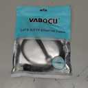Vabogu Cat 8 Ethernet Cable 3FT, Heavy Duty 26AWG High Speed 40Gbps 2000MHz, Gold Plated RJ45 Shielded, Weatherproof Indoor & Outdoor LAN Cable for Gaming PC PS5 Xbox Modem Router