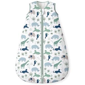 Yoofoss Baby Sleep Sack 18-24 Months, 1.5 Tog Baby Wearable Blanket with 2-Way Zipper, 100% Cotton Organic Fabric Winter Infant Sleeping Sack, Warm Soft Comfy