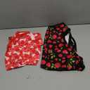 Valentines Dog Shirts for XXXL Girl Boy Male Female Sleeveless Tank Top Tee Vest T-Shirts Black Red Outfit Pack of 2