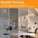 LED Flood Light Bulbs, BR30 Dimmable 750LM Recessed Light Bulbs, 8W(65W Equivalent), CRI80, 2700K Soft White, 15000 Hours, E26 Base LED Can Bulb, 6 Pack