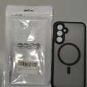 Pemuyak for Samsung Galaxy A54 5G Case 6.4'',Magnetic with Screen Protector, Translucent Anti-Fingerprint Matte Shockproof Military Grade Drop Protective Case for Samsung Galaxy A54, Black