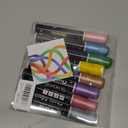 Celepen Window Chalk Markers for Cars Glass Washable, 8 Colors Metallic Jumbo Liquid Chalk Marker Pens with 10mm 3 in 1 Nib Wide Tip, Chalkboard Markers Car Window Paint Pen for Auto, Mirror, Poster
