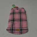 Kuoser Waterproof Dog Coat, Reversible Dog Jacket for Medium Dogs, Adjustable Durable Doggie Winter Coat Warm Puppy Cold Weather Apparel from Small to Large Breed, Pink M (Medium (Pack of 1))