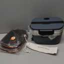 Heated Lunch Box,120W Electric Lunch Box for Adults with 1.5L 304 Stainless Steel Container, 12V/24V/110V Lonchera Elctrica Porttil for Travel,Work,Car,Truck (Charcoal Grey, 1.5L x 4)