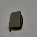 FurArt Credit Card Wallet, Zipper Business Card Holder for Women, RFID Blocking, KeyChain Wallet, Compact Size