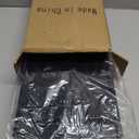 Wall Mount Mailbox, Combination Lock Mail Boxes for Outside, Safe Drop Box with Code, Metal Secure Hanging Mailbox for Home School,12.8H x 8.6L x 3.3W Inches,Black