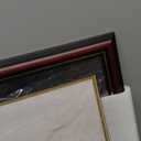 DOAI ART Diploma Frame 14 x 17 with Mat Solid Wood Display Document/Certificate 16x20 without Mat and Picture 17x14 with Black Over Gold Mat | Wall Hangers, New Zealand Cypress, HD Glass, Mahogany