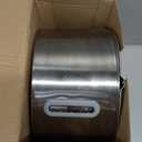 Cat Water Fountain Stainless Steel - 74oz/2.2L Corded Pet Water Dispenser Automatic Silent Cats Dispenser for Drinking Inside Indoor Metal Kitty Spout Fountain with 6 Filters & 6 Sponges