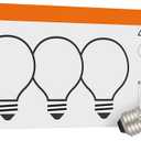 SYLVANIA ECO LED Light Bulb, G25 Globe, 40W Equivalent, Efficient 3.5W, 7 Year, 325 Lumens, Frosted, 2700K, Soft White - 3 Pack (40880)