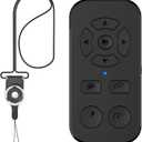 TikTok Video Scrolling Remote Control for iPhone and Android Smartphones, Cellphone E-Book APP Page Turner, Camera Photo and Video Clicker, Neck Strap Included.