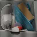 birdsnap TUC Bird Feeder with Camera 2K HD, Solar Panel 32GB Card 4-in-1 Perch, 160View Auto Detect & Notify AI Identify Video Bird Camera Wireless Outdoors Ideal Gift for Birds Lover (Blue)