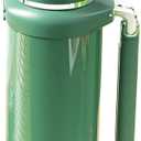 Weiss Stainless Steel Vacuum-Insulated Beverage Bottle with cup, Large Coffee Bottle for Travel, Flasks for Hot and Cold Drinks, temperature display(Green, 60oz)