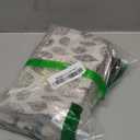 Boao 5 Pieces Canvas Cosmetic Bags Printed Small Makeup Bag Multi Function Travel Organizer Pouch Purse with Zipper for Women Fall Vacation Travel Toiletry storage Christmas Birthday Gift