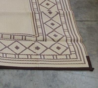 Outdoor Rug Carpet Waterproof 60"x93"