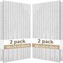 4-Pack Acoustic Panels with Self-Adhesive, 47.2 x 23.6 x 0.35 Inch High Density Sound Proof Panels for Walls, Decorative Sound Dampening Panels for Home Studio & Office Decor, Gray