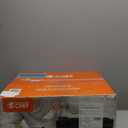 COMMERCIAL CHEF 0.7 Cu Ft Microwave with 10 Power Levels, 700W Microwave with Digital Display, with Child Safety Door Lock, Programmable with Push Button, Black