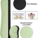 Bloss Leather Desk Mat and Keyboard Wrist Rest, Large Mouse Pad + Keyboard Pad+Mouse Wrist Support, Non-Slip Desk Mat Protector for St Patricks Day(31.515.7 Inches, Green)