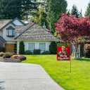 5 x WENWELL Santa Merry Christmas Garden Flag,Donald Burlap Yard Flags,Make Christmas Great Again House Banner for Outdoor,Double-Sided 12 x 18 Inch