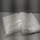 Crib Mattress Protector Sheets Waterproof 2 Pack, Quilted Crib Mattress Pad Cover Fitted Fits for Toddler Bed Mattress, White, 52 x 28