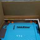 SideKing Battery Powered Backpack Sprayer 4 Gallon, 0-100 PSI Adjustable Pressure Sprayer Compatible with Makita 18V Battery, Electric Sprayer with Wand, 5 Nozzles, 2.6Ah Battery&Charger Included