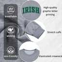 St. Patrick's Day Sweatshirt for Women Lucky Shamrock Long Sleeve Sweater Irish Clover Casual Graphic Pullover Tops (XL)