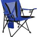 Kijaro XXL Dual Lock Portable Camping Chair - Supports Up to 400lbs - Enjoy The Outdoors in a Versatile Folding Sports & Outdoor Chair