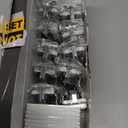 BESTTEN 10 Pack Single Pole Decorator Light Switch with Wallplate, 15A 120/277V, Rocker Paddle Wall Switch, On/Off Interrupter for LED and Other Lamps (White)