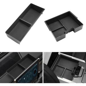 LUWU 2025 2026 GMC Hummer EV Accessories Set Compatible with 2022 2023 2024 2025 2026 GMC Hummer EV Accessories Hummer EV Dashboard Organizer 1PC & Hummer EV Center Console Organizer 1PC
