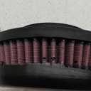 K&N High-Flow Original Lifetime Universal X-Stream Clamp-On Air Filter: Performance, Premium: Flange Diameter: 3.8125 In, Filter Height: 2.125 In, Flange Length: 0.75 In, Shape: Round, RX-4130-1