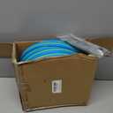 Sprinkler Hose 100FT, Heavy Duty Watering Hoses, Efficient Irrigation Tubing for Garden Lawn Sprinklers System with 40 Pack Staples