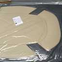 YORKNEIC 2 Front Car Seat Covers for Honda CR-V 2015-2025 2026 Custom Fit | Waterproof Faux Leather Full Coverage Set Compatible Airbag All Weather Seat Cushion Protector (2 Front Set, Black&Beige)